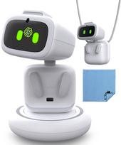 EMOPET Aibi Kišeninis Augintinis AI Kompanionas Robotukas su ChatGPT, Balso Komandomis, Šokio Funkcija ir Emocine Sąveika - Itin Nešiojamas Stalo Augintinis