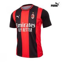 Puma Men S Ac Milan Home jerSey Short Sleeve Football Uniform 100