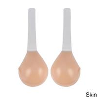 2pcs/Pair Reusable Silicone Bar Nipple Cover Push Up Sticky Bar Lift Up Invisible Bar Conceal Breast Lift Bra