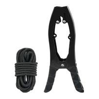 Portable Kayak Grip Anchor with Large Clamping Mouth Fishing Brush Gripper Stainless Steel Anchor Grip for Kayaks Paddle Boards juoda