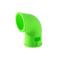 Silicone world Pressure Cooker Steam Diverter Release Valve Accessories 360 Rotating Kitchen Instant Pot Silicone Release Pipe žalia