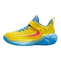 Nike Giannis Immortality 4 Kids' Low-Top Basketball Shoes Lightning Yellow/University Blue/Hyper Pink FZ6733-700 25