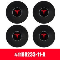 4 vnt./rinkinys „Tesla Model Y 2021-2023“ sportiniai ratlankių gaubteliai, ratų centriniai gaubteliai, stebulės dangteliai, automobilio ratlankio emblema, automobilio apdailos aksesuarai