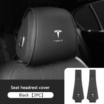 Odinis automobilio sėdynės galvos atramos pagalvėlė Nešvarumams atsparus apsauginis užvalkalas Tesla Model 3 Model S X Y Roadster SpaceX Dekoro Aksesuarams