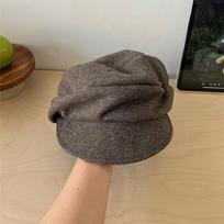 Fashion Warm Winter Berets Hat Japanese Retro Plain Cap Soft Solid Color Felt Berets Lady