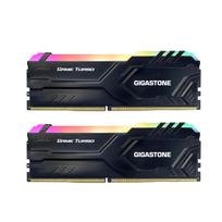 [Illuminated DDR4] GIGASTONE Game TURBO 16GB x 2 (32GB Kit) DDR4 3200MHz PC4-25600 CL 16-18-18-40 Intel XMP 2.0 AMD Ryzen 1.35V UDIMM 288 Pin