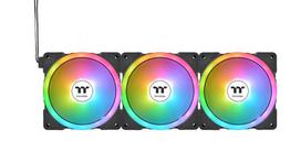 Thermaltake SWAFAN EX12 ARGB White TT Premium Edition 3-Pack, Magnetic Connection Compatible, 120mm ARGB PC Case Fan, CL-F169-PL12SW-A FN2005