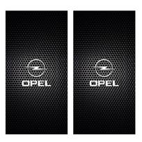 2Pcs For Opel Opc Astra Insignia Corsa Zafira Antara Vectra Car Styling Door Center Pillar Sticker Decoration Auto Accessories