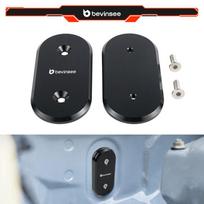 BEVINSEE Aluminum Firewall A/C Cover for Honda Civic EG DC, for Acura Integra, for Honda Del Sol