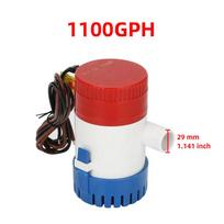 12V 24V 220V 60L/min 1100GPH Bilge Pump Mini Boat Pumps 12 V Submersible Kayak Rule Water 24 Volt Garden Rinse Car Wash Bath 24V