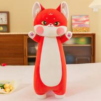 New Toy Fox Plush Toy Children's Cloth Doll Long Strip Doll 65cm(0.35kg )