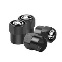 4Pcs Car Wheel Tire Valve Air Stem Cap Accessory For Skoda Kodiaq Octavia Enyaq Kamiq Scala Rapid Superb Karoq Vision RS Yeti A7