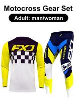 motocross gear set Enduro cross Jersey Pant Kits Racer Gear Set Off-road Mens Kits Women's mountain Downhill Motorcycle MX XXL-38