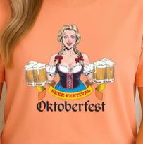 Oktoberfest Beer Maid T-shirt | German Bavarian Festival Tee, Beer Drinker Shirt 3XL