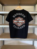 Harley Davidson Bankokas Tailandas Vintažiniai Juodi Marškinėliai Dydis L M