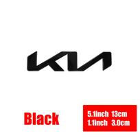 1PC Car Front Grille Hood Emblem Rear Trunk Badge ABS Sticker For KIA Sportage Niro Rio Ceed Cerato Soul Sorento Picanto Optima