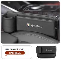 Car Seat Gap Storage Box Cup Holder Phone Organizer Accessories For Alfa Romeo Giulietta GT 159 147 156 Mito Brera Giulia Spider