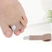 10 pcs Elastic Finger Orthosis Foot Care Thumb valgus Toe Separator Straightener Hammer bandage