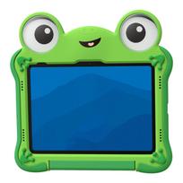 Durable Non-Toxic Kids Tablet Case with Handle and Stand Compatible with iPad Air 6th Generation Protective Cover for Children One Size žalia