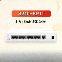 Huawei S210-8P1T Layer 2 Gigabit PoE Switch