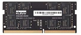 KLEVV DDR4-3200 16GB x 1 PC4-25600 CL22 1.2V 260 Pin SO-DIMM Laptop Memory Upgrade Module KD4AGSA80-32N220A