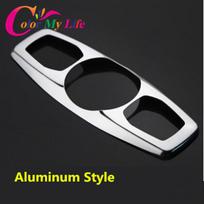 Dekoratyviniai nerūdijančio plieno skaitymo žibintų lipdukai, skirti Ford Focus 3 4 MK3 MK4 Kuga Escape New Mondeo Stainless Steel 1pc