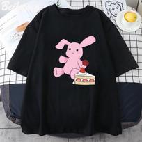 Ouran High School Host Club Cartoon Anime Tshirts Kawaii T Shirt Women Clothing Unisex Harajuku Oversized T Shirt 100% Cotton Tees Unisex T-shirt L
