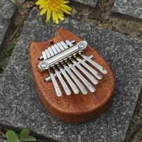 8 Klavišų Kalimba Muzikos Instrumentas Mini Muzikos Klaviatūra Pirštinis Pianinas Mediniai Dovanos Akrilinis Mielas Mažas Nešiojamas Vaikų Dovana Sportas