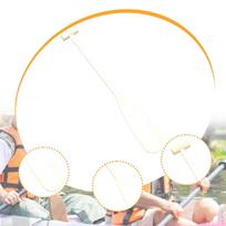 Medinis kanojos irklas, valties irklas, kanojavimas, plaukiojimas valtimis, pasidaryk pats, vandens sportas, nešiojamas, baidarių sportas, ergonomiška rankena Round Tail