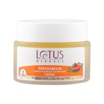 Lotus Papayablem Cream, Papaya-N-Saffron Anti Blemish, 50g