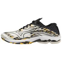 Mizuno Wave Lightning Z7 Mesh Shock Absorbing Non-Slip Durable Breathable Low-Top Training Shoes Unisex Sneakers White Black Yellow V1GA220008 39