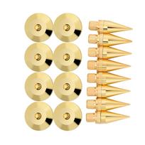 8 poros 6 x 36MM varinės garsiakalbių smaigės izoliacinės atramos pagrindo padėkliukas kojelės kilimėlis