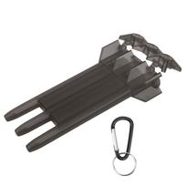 Universal Portable Dart Box ABS Case 3 Sleeve Storaging W Aluminium Alloy Hang Buckle