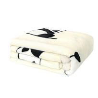 LISM Cartoon Panda Fleece Throw Blanket
