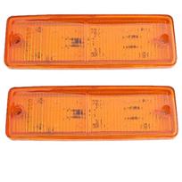 Gintarinis LED šoninis gabaritinis žibintas Priekabos RV gabaritinis žibintas Stačiakampis LED/SMD gabaritinis žibintas Sunkvežimiui Priekabai RV Kemperiui Pikapui SUV Smūgiams atsparus Universalus Pritaikymas 12V