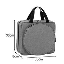 Cross Stitch Embroidery Storage Bag For Needlework Tools And Threads, Padded Compartment Organizer With Portable Design