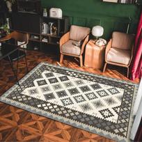 Bohemian-style Non-slip Rug Moroccan-Style Nordic-style Non-slip Doormat Suitable for Coffee Tables Sofas and Bedrooms 40x60cm
