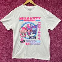 Sanrio Hello Kitty and Friends Tokyo Speed Graphic T-Shirt L