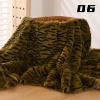 50X160Cm Imitation Mink Fur Fabric Deer Zebra Leopard Printing Handmade Craft Clothing Bag Doll Diy Eco-Friendly Faux Fur Fabric 50X160cm