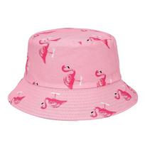 Panamos Kibiro Skrybėlė Vyrams Moterims Vasarinė Kibiro Kepuraitė Skrybėlė Su Flamingo Spaudiniu Bob Kepuraitė Hip Hop Kepurės Žvejybos Žvejo Skrybėlė