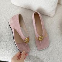 Fairy style with skirt inner height increase sandals women's high-end cool slippers 35 rožinė