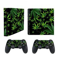 Anti-Scratch Skin Decal Wrap Console + Controller Stickers For PS4 Slim
