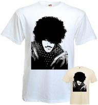 26 Thin Lizzy Phil Lynott - poster v2 T-shirt white natural all sizes S-5XL Unisex T-Shirt M