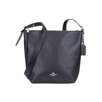 Coach Val 23 New Simple Fashion Leather Crossbody Shoulder Bag Women bags Black C2818-IMBLK Basic Set (Bag+Dust Bag)