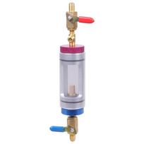 Auto Air Conditioning R134 Refrigeration Injection System Includes Pressure Gauge for Realtime Monitoring Safe Operation 1