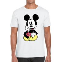 Disney Mickey Mouse Unisex Mens T Shirt Womens Tops Tees S