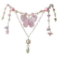 Fashion Chain Butterfly Pendant Necklace Choker for Fashion forward Individuals 1