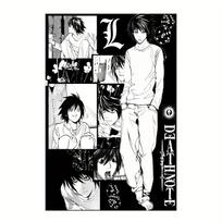 Death Note L Lawliet Manga Collage Tapestry Anime Wall Hanging for Bedroom Dorm Decor Flat Print 74x94cm(29x37in)