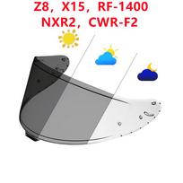 Fotochrominis skydelis SHOEI Z8 X15 RF1400 CWR-F2 NXR1/2 X14 Z7 CWR1 RF1200 Xspirit GT Air1/2 Neotec CNS-1 TC-5/9 Šalmo vizierius
