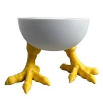 Cute PLA Chicken Claw Holder Creative Funny Personalized Holder Bowl Chick Feet Desktop Decoration Desk